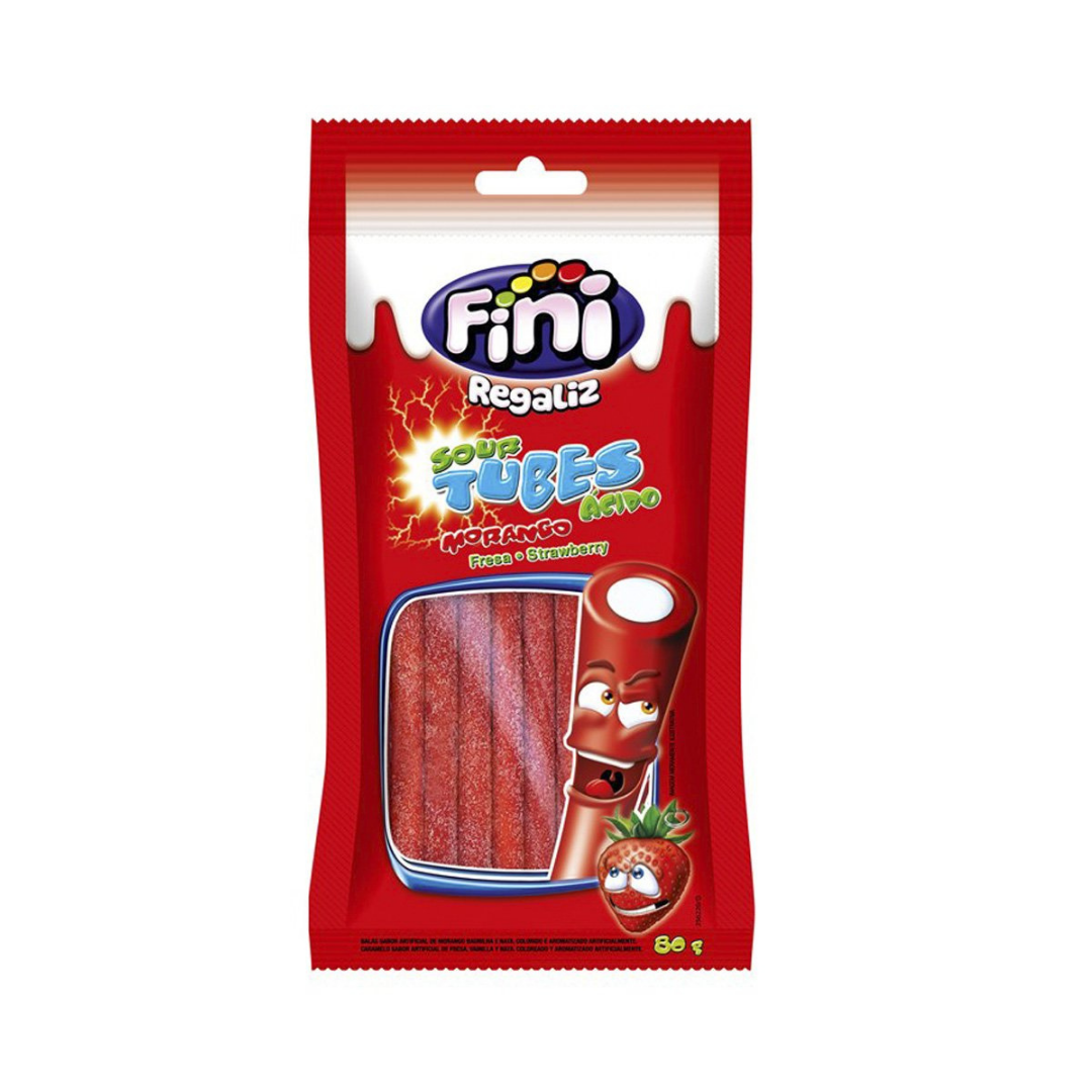 Fini Tubes Morango Citrico (80g)